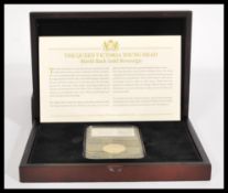 Shield Back Sovereign - The Queen Victoria Young Head Shield Back Gold Sovereign coin in capsule