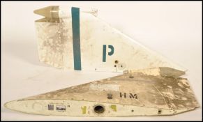 Military Interest - A set of 2x Test Vertical Stabiliser Uprights believed to be off a military