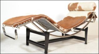 After Le Corbusier , Charlotte Perriand and Pierre Jeaneret - LC4 - A Cassina type 20th Century