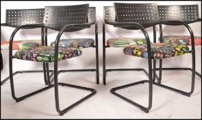 Claudio Citerrio - Visavis 2 chairs - A 20th Century retro modernist set of 6x Vitra chairs made