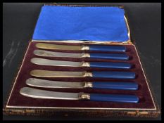 A pair of silver hallmarked Walker and Hall sugar