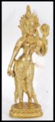 A 20th century ormolu Tibetan Buddha having detail