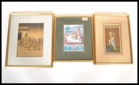 A collection of three vintage 20th Century framed