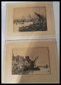 A 19th century lithograph print of ' Old Chelsea C