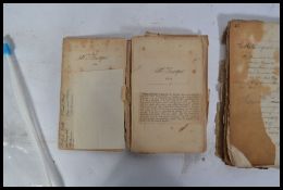 Two antique c1910 Edwardian recipe books. The firs