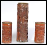A group of three early 20th Century Chinese brush