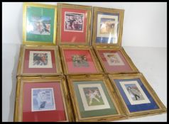 A group of Beryl Cook framed and glazed prints mos