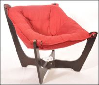 Odd Knutsen - Luna chair - A retro style bucket ch