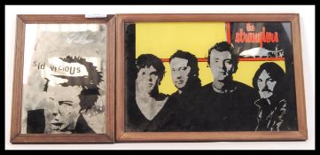 MUSIC RELATED MIRRORS SID VICIOUS AND THE STRANGLERS