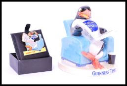 A Royal Doulton advertising ceramic figurine Guinness Penguin MCL22. Limited edition 21/950.