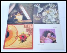 Kate Bush - A collection of vinyl long play LP records by Kate Bush to include Never For Ever,