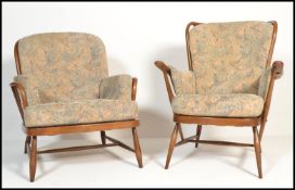 A retro style chrome cantilever dining chair with