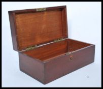 A collection of vintage 20th Century items to include wooden money boxes, work box, vintage tins,