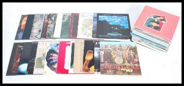 Vinyl Records - A collection of vintage vinyl long play LP records by several artists to include The