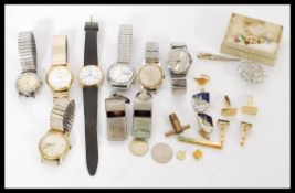 A group of vintage watches to include Trafalgar, Pulsar, Certina, Ingersol, Avia, Sekonda etc. Along