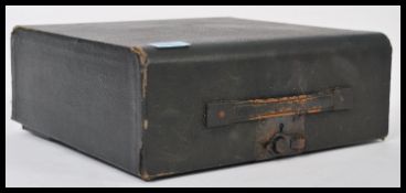 A vintage 20th century  cased portable Imperial Model T typewriter in a good working condition.