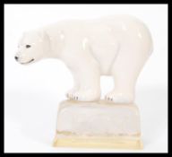 A Royal Doulton advertising ceramic figurine Fox's Polar Bear AC4. Limited edition 869/2000.