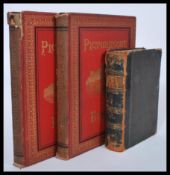 Books. Picturesque Europe in 2 volumes having tooled red boards together with Good Words 1870 volume