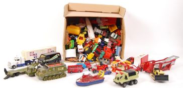 LARGE ASSORTED DIECAST SCALE MODEL VEHICLES