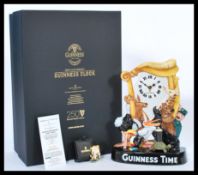 A Royal Doulton limited edition Guinness Anniversary clock MCL26, no. 28/350, modelled by Shane