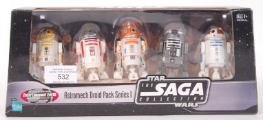 STAR WARS THE SAGA COLLECTION BOXED ASTROMECH DROID ACTION FIGURES