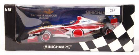 MINICHAMPS 1:18 SCALE DIECAST MODEL FORMULA ONE RA