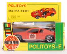 VINTAGE POLITOY BOXED DIECAST MODEL CAR