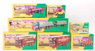 CORGI ' THE SHOWMANS RANGE ' BOXED DIECAST MODEL SETS