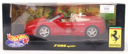 HOT WHEELS PRECISION DIECAST MODEL 1:18 SCALE FERR