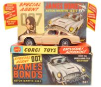 INCREDIBLE MINT+ CORGI JAMES BOND 261 ASTON MARTIN DIECAST MODEL