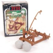 VINTAGE KENNER STAR WARS EWOK CATAPULT ACTION FIGURE PLAYSET