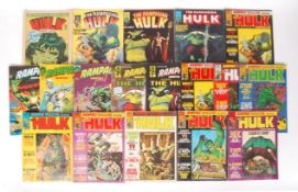 VINTAGE MARVEL COMIC BOOKS ' THE RAMPAGING HULK ' ' RAMPAGE MAGAZINE '