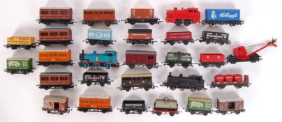 ASSORTED 00 GAUGE RAILWAY ROLLING STOCK WAGONS ETC
