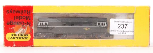 HORNBY N GAUGE MODEL RAILWAY MINITRIX TRAINSET LOCOMOTIVE