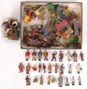 VINTAGE BRITAINS LEAD FARM FIGURES & SCENERY