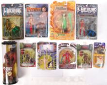 ASSORTED CARDED ACTION FIGURES - TV & FILM RELATED