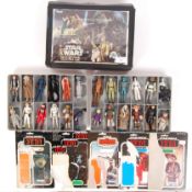 VINTAGE STAR WARS PALITOY / KENNER ACTION FIGURES & CASE
