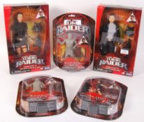 PLAYMATES ' TOMB RAIDER ' BOXED / CARDED ACTION FIGURES