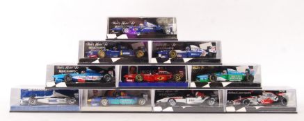 MINICHAMPS 1:43 SCALE DIECAST MODEL FORMULA 1 RACI