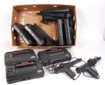 LARGE COLLECTION OF VINTAGE SEGA MASTER SYSTEM GAMES CONSOLES