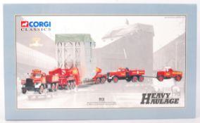 CORGI HEAVY HAULAGE DIECAST MODEL BOXED SET