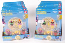 RARE K'NEX ' THE BEATLES YELLOW SUBMARINE ' CARDED FIGURES
