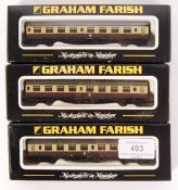 GRAHAM FARISH N GAUGE BOXED RAILWAY TRAINSET CARRIAGES