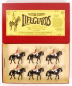 RARE BRITAINS LIMITED EDITION ' THE LIFEGUARDS ' LEAD FIGURE SOLDIER SET