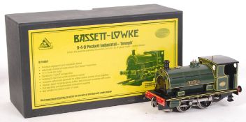 RARE BASSETT LOWKE 0-4-0 PECKETT INDUSTRIAL 0 GAUG