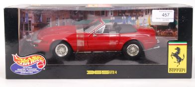 HOT WHEELS FERRARI 1:18 SCALE PRECISION BOXED DIEC