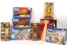 ASSORTED HASBRO EPISODE I & ATTACK OF THE CLONES STAR WARS TOYS