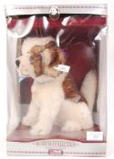 GERMAN STEIFF TEDDY BEAR ' ST BERNARD 1931 ' REISSUE DOG