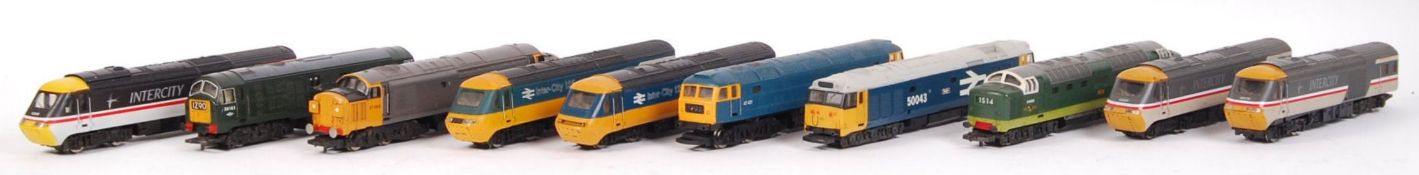 ASSORTED VINTAGE 00 GAUGE RAILWAY TRAINSET LOCOMOTIVES