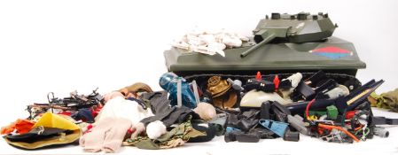 COLLECTION OF VINTAGE ACTION MAN CLOTHING, FIGURES & ACCESSORIES